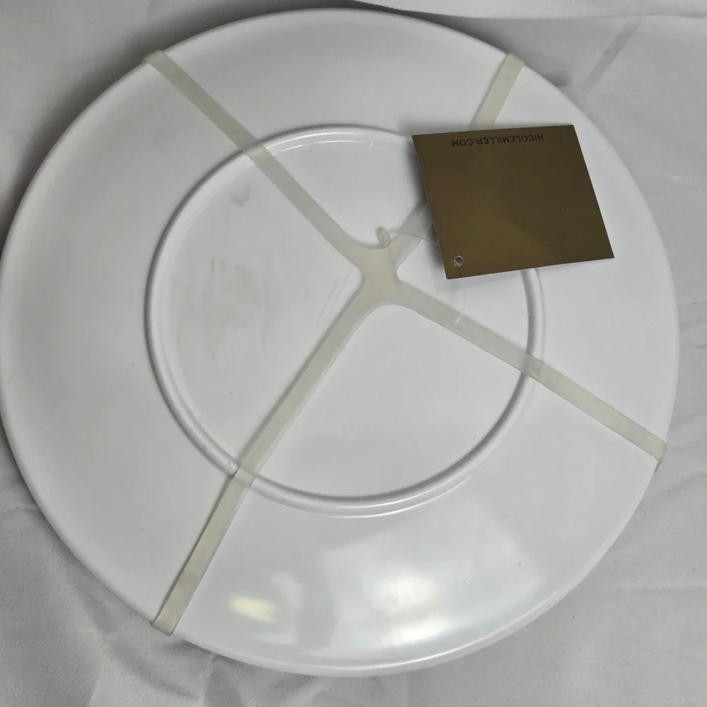 8 Nicole Miller Home Melamine Plates 9